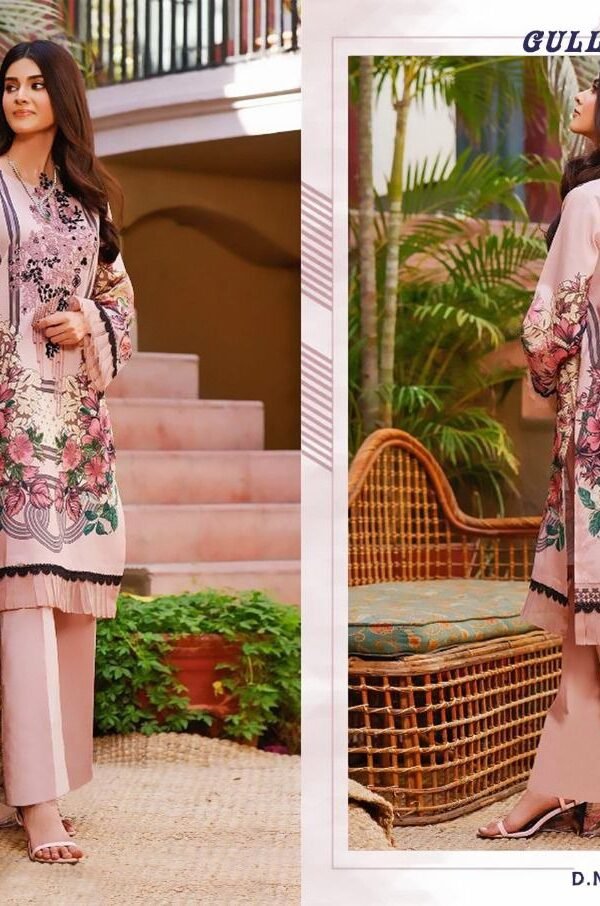 Gull Hafish 3 Karachi Style Heavy Pure Cotton Dress Cotton Suits Wholesale
