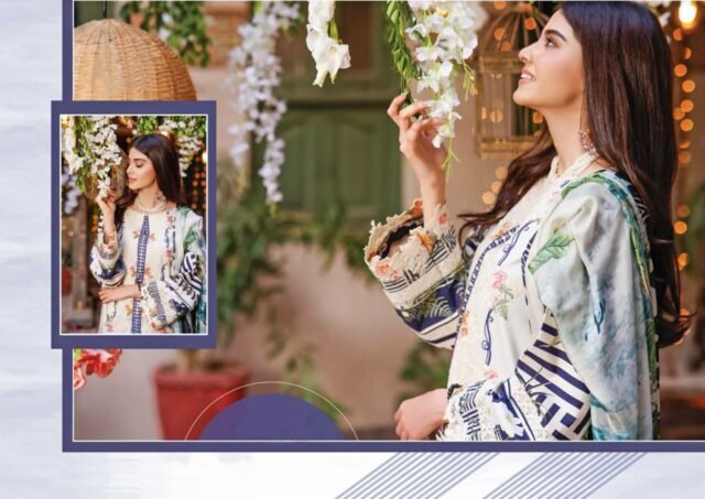 Gull Hafish 3 Karachi Style Heavy Pure Cotton Dress Cotton Suits Wholesale