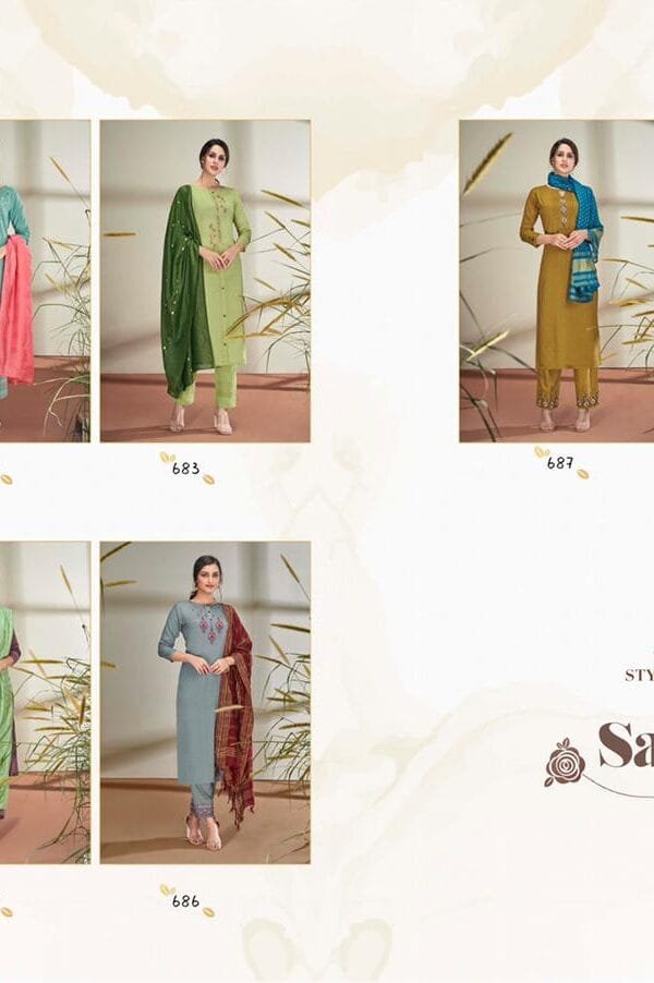 Dress Material Designs Premium Festive Wear Collection