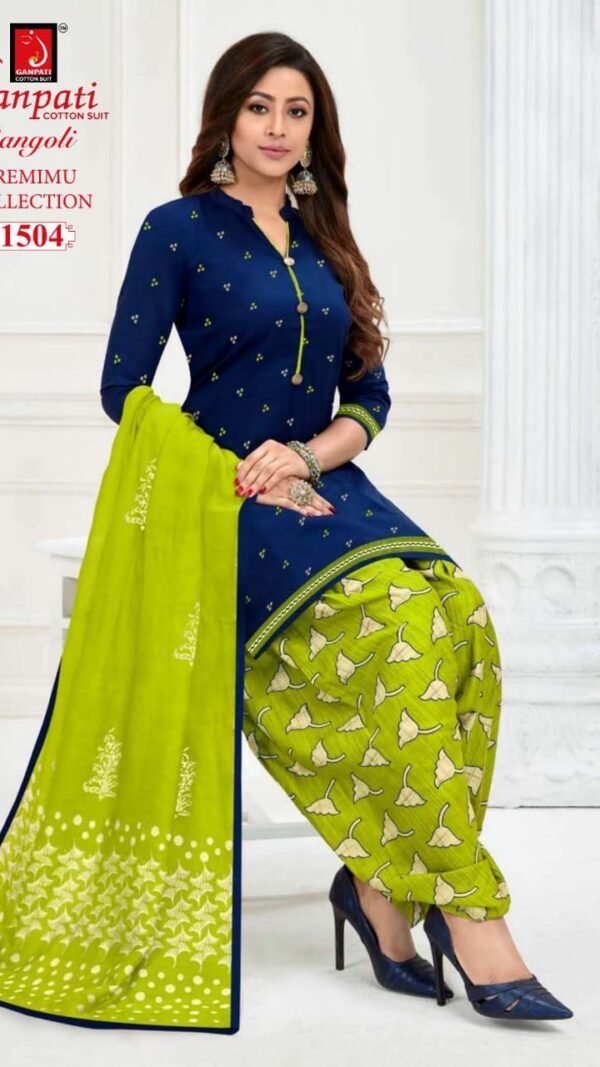 Ganpati Premium Collection Readymade Patiyala Dress