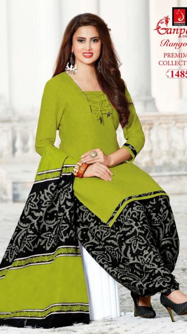 Ganpati Premium Collection Readymade Patiyala Dress
