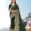 Heavy Jari Emb Work Saree with Heavy Stone Work 10