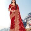 Heavy Jari Emb Work Saree with Heavy Stone Work 08