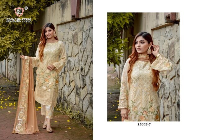 Hoor Tex 15005-C Designer Suits Pakistani