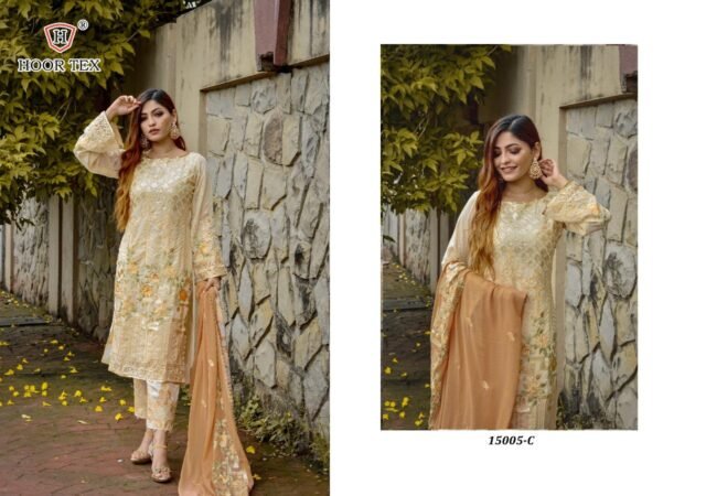 Hoor Tex 15005-C Designer Suits Pakistani