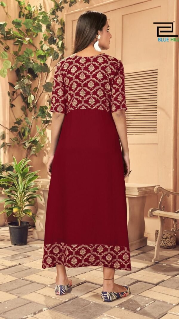 ICE BLUE HILLS Wholesale Kurti Catalogue