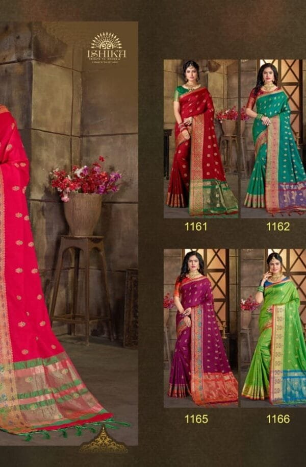 ISHIKA KAILASA SILK VOL-2 SAREES Wholesale Saree For Business Online