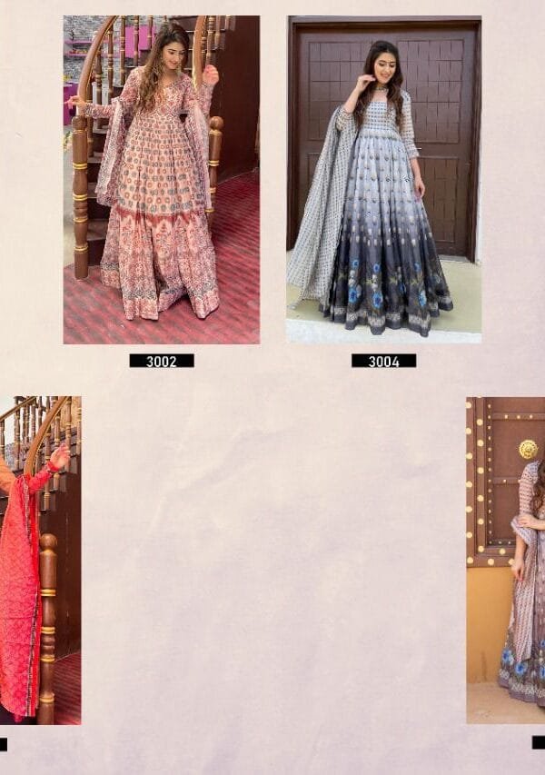 STYISHTA ALFAAZ VOL 3 Gown Wholesale Kurti Catalogue