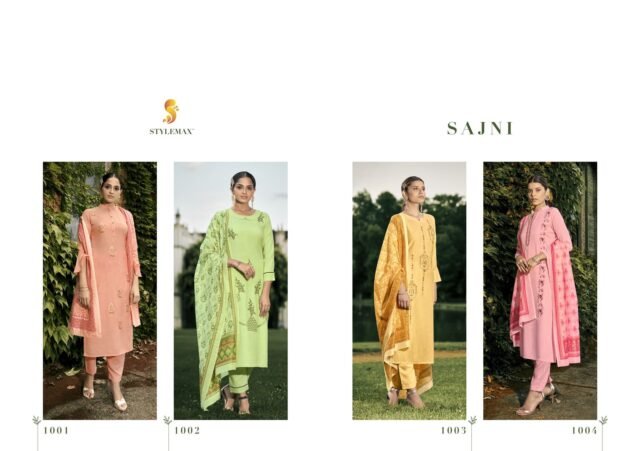 STYLEMAX  SAJNI vol-1 Dress Material Wholesaler