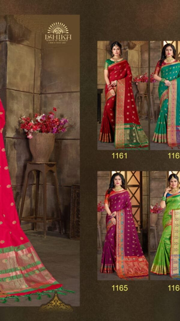 ISHIKA KAILASA SILK VOL-2 SAREES Wholesale Saree For Business Online