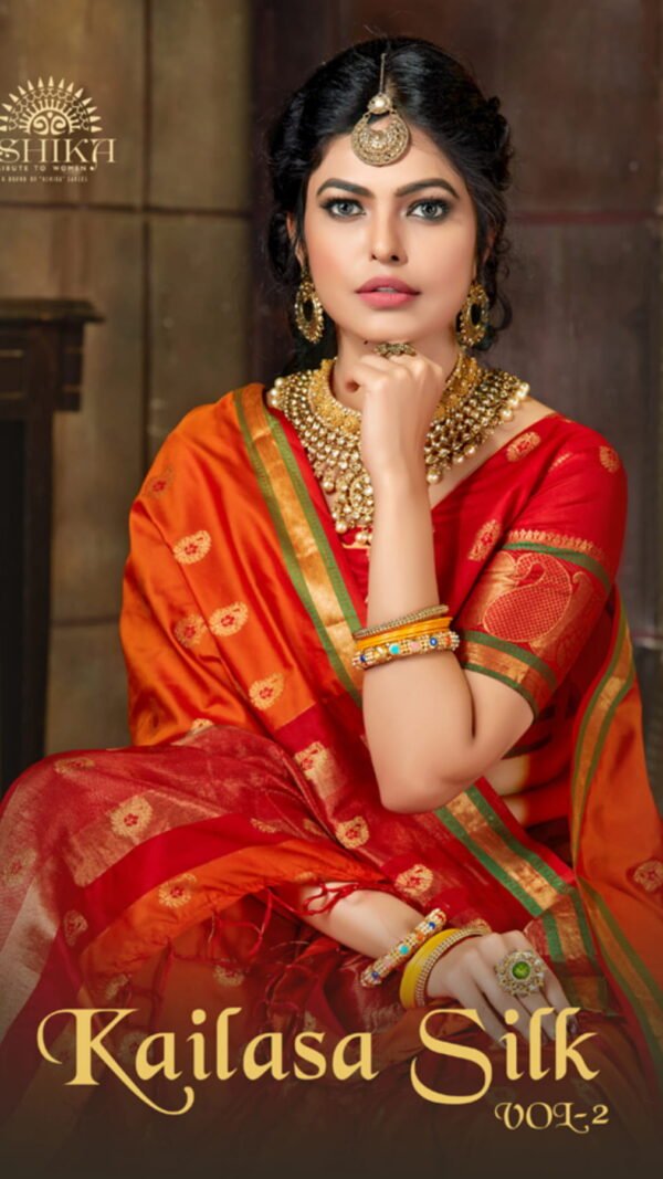 ISHIKA KAILASA SILK VOL-2 SAREES Wholesale Saree For Business Online