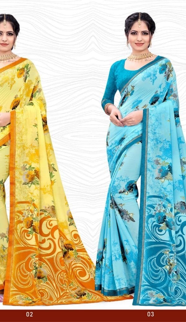 Jannat Kashvi Combo Saree Wholesaler in Surat