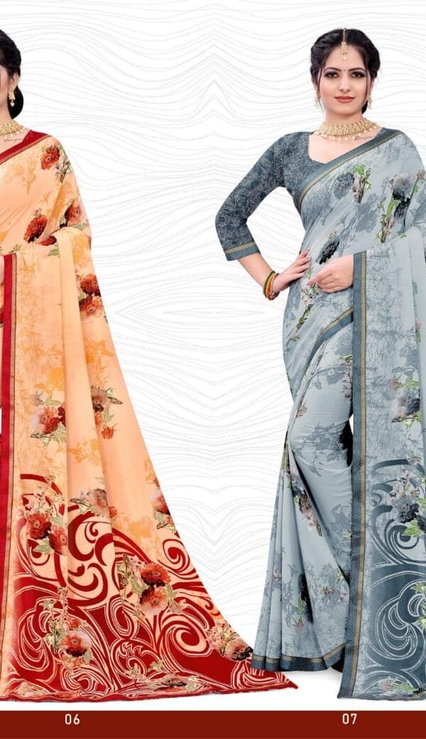 Jannat Kashvi Combo Saree Wholesaler in Surat