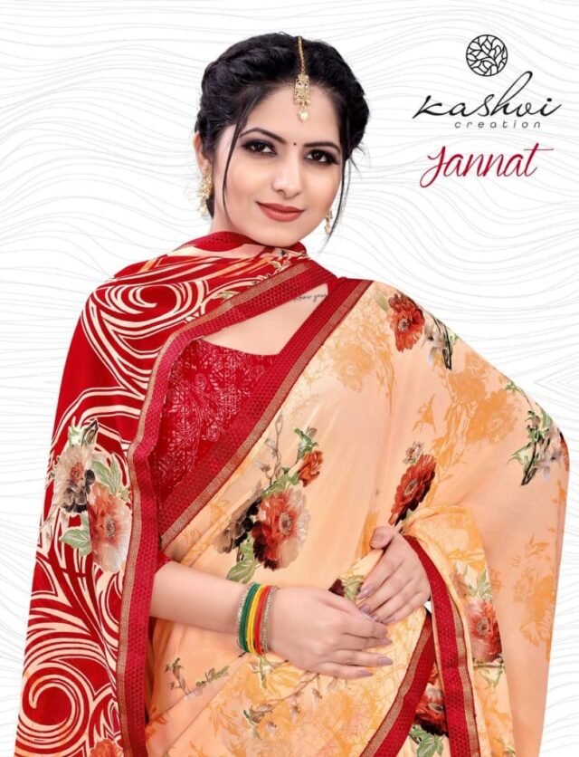 Jannat Kashvi Combo Saree Wholesaler in Surat