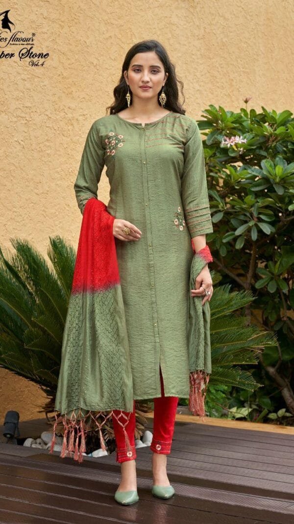 Ladies Flavour Copper Stone Vol-4 Wholesale Kurti Catalogue