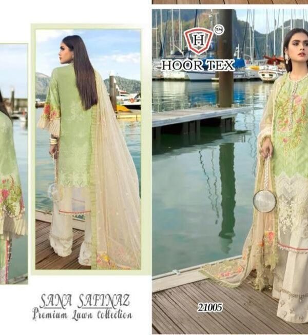 Lawn Cotton Hoor Tex Pakistani Lawn Suits