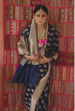Litchi Silk Sarees Online Shopping with Price