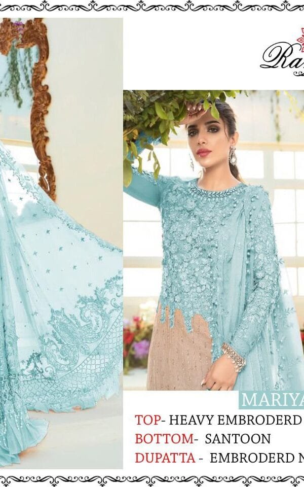 RAMSHA MARIYA-B nx Dress Material In Wholesale Price