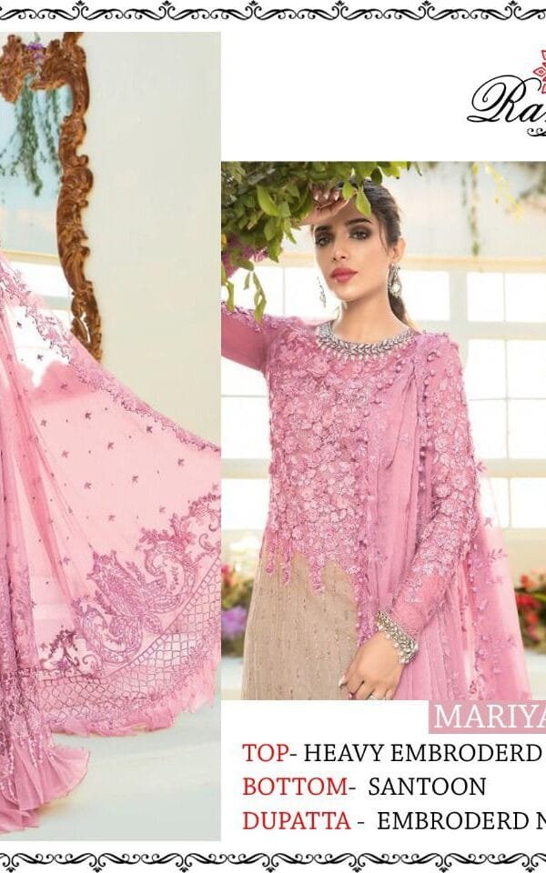 RAMSHA MARIYA-B nx Dress Material In Wholesale Price
