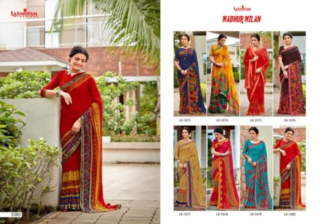 Madhur Milan Laxminam Saree Wholesalers in Surat