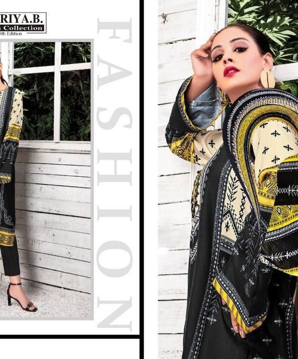 Mariya B the Original Lawn Cotton Pakistani Suits (1)