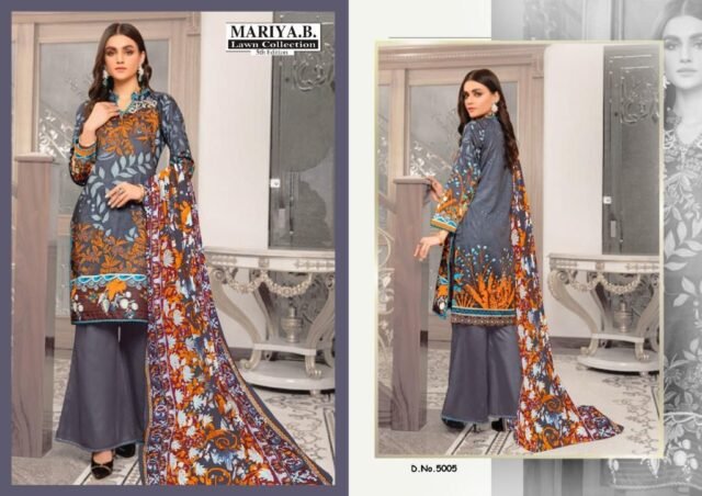 Mariya B the Original Lawn Cotton Pakistani Suits (1)