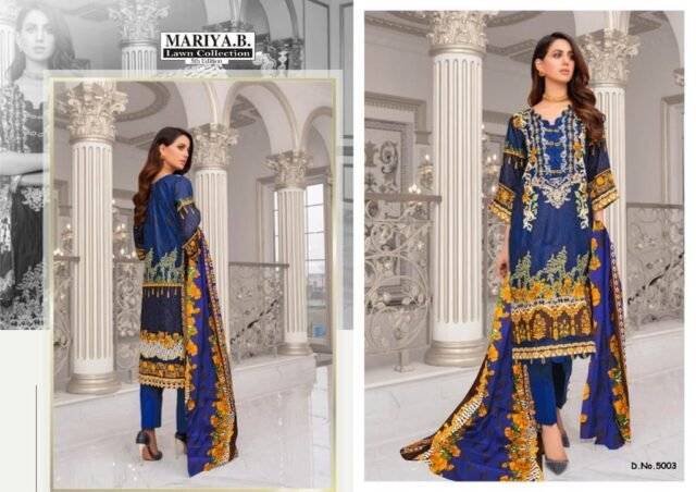 Mariya B the Original Lawn Cotton Pakistani Suits (1)