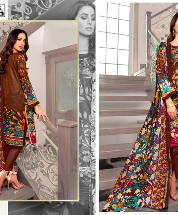 Mariya B the Original Lawn Cotton Pakistani Suits (1)