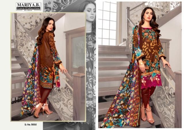 Mariya B the Original Lawn Cotton Pakistani Suits (1)