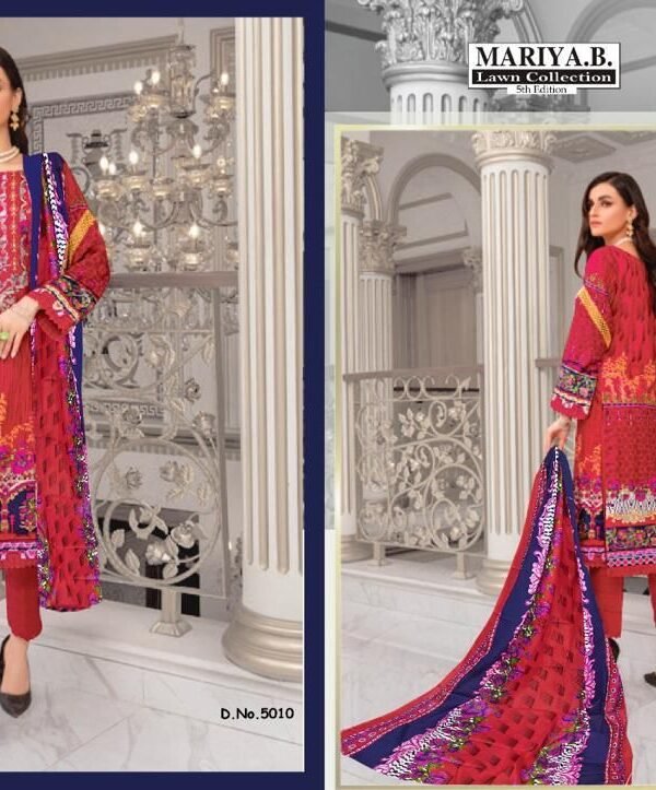 Mariya B the Original Lawn Cotton Pakistani Suits (1)