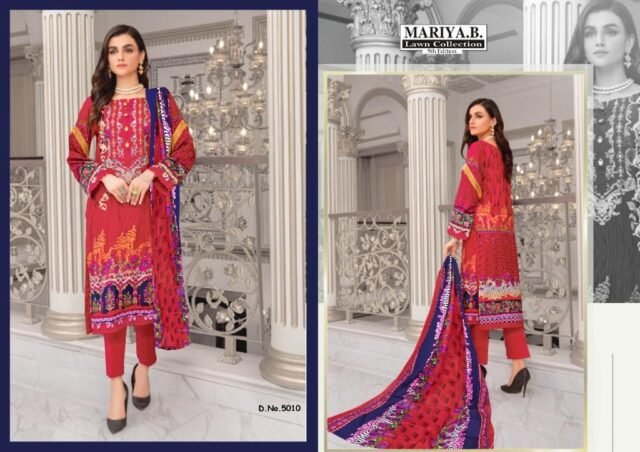 Mariya B the Original Lawn Cotton Pakistani Suits (1)