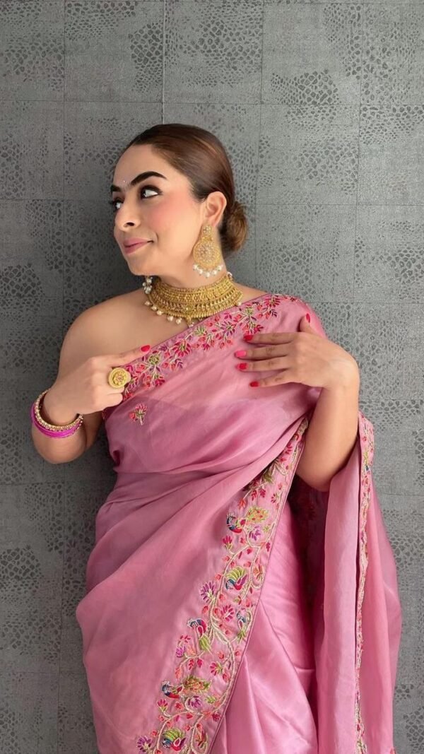 New Designer Sarees with Handwork