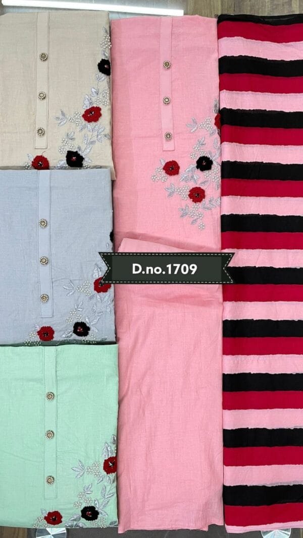 Non-Catalog SuitsLawn Cotton Special Designer