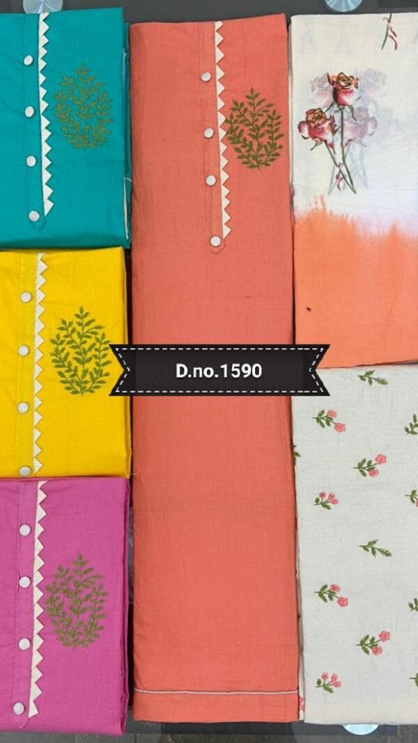 Non-Catalog SuitsLawn Cotton Special Designer