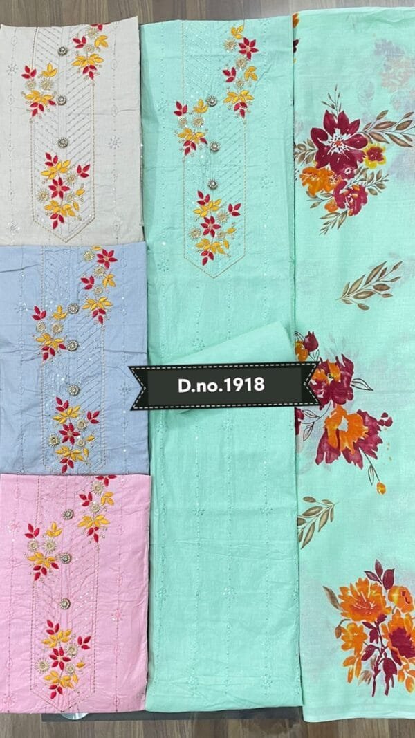Non-Catalog SuitsLawn Cotton Special Designer
