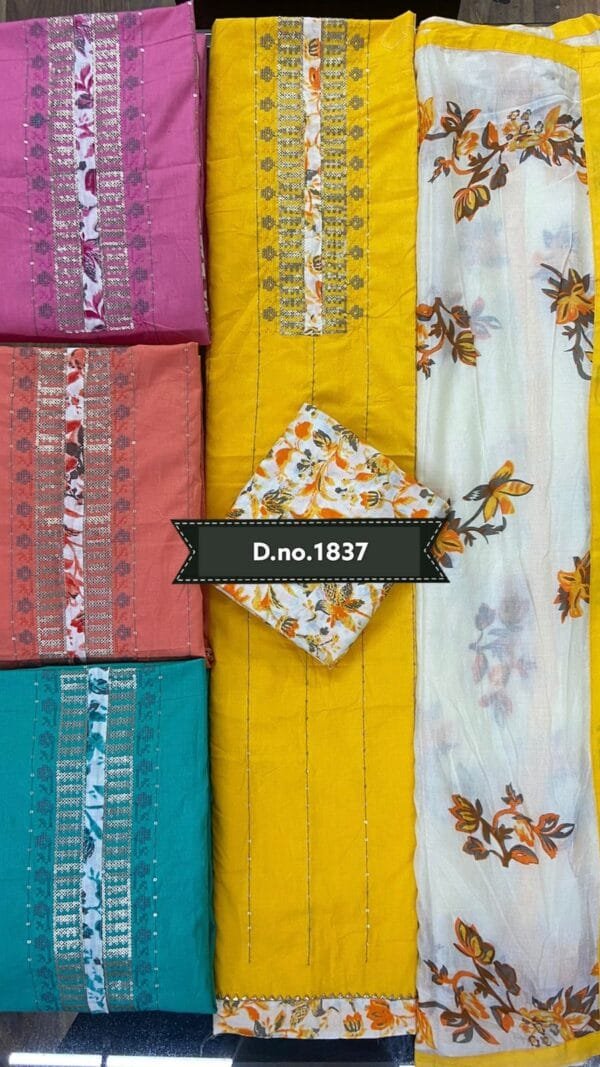 Non-Catalog SuitsLawn Cotton Special Designer