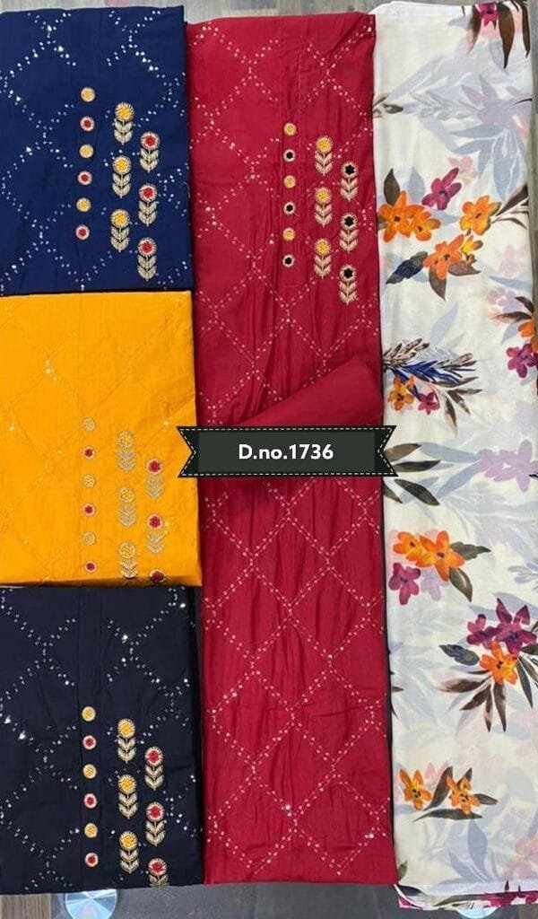 Non-Catalog SuitsLawn Cotton Special Designer