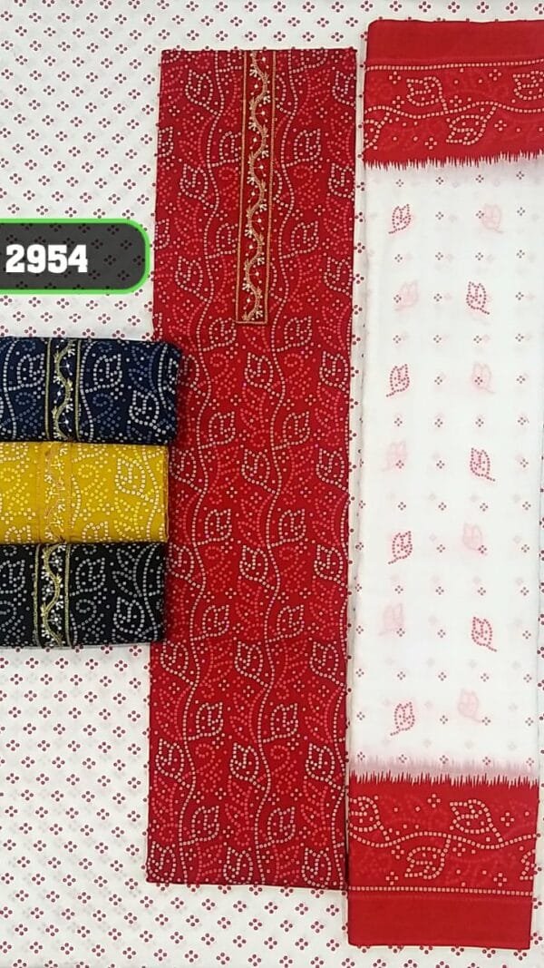 Non-Catalog SuitsLawn Cotton Special Designer