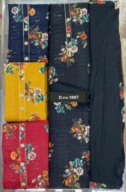Non-Catalog SuitsLawn Cotton Special Designer