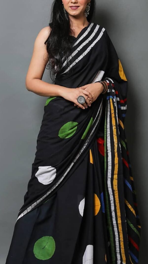 Online Saree Shopping for Soft Linen Cotton Saree 06