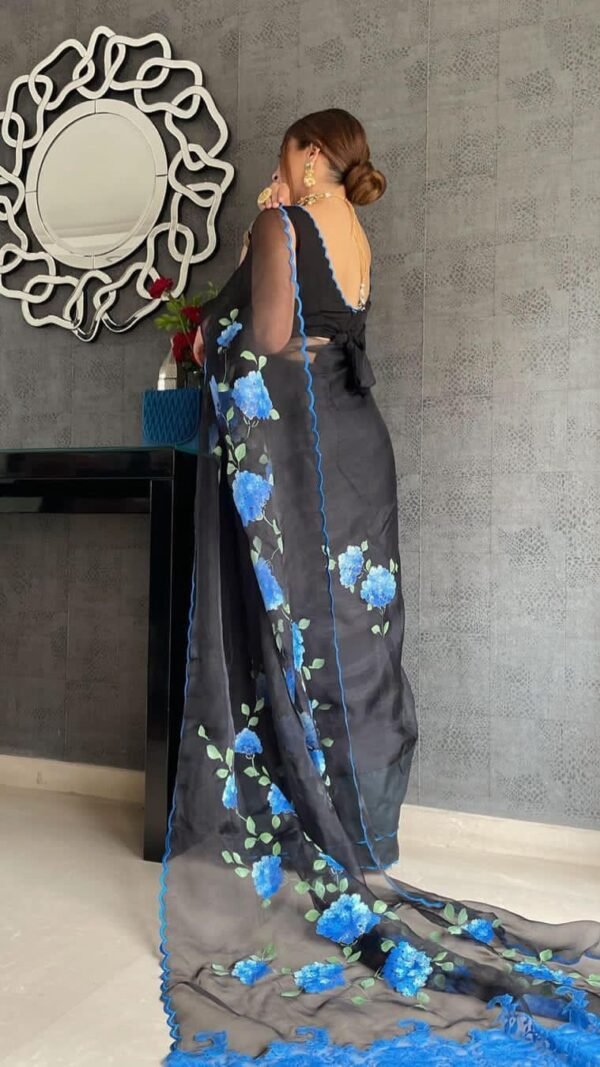 Organza Saree Latest Design
