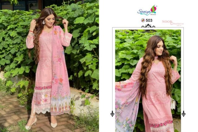 Pakistani Designer Dresses Noor Chickenkari-Nx Vol-1