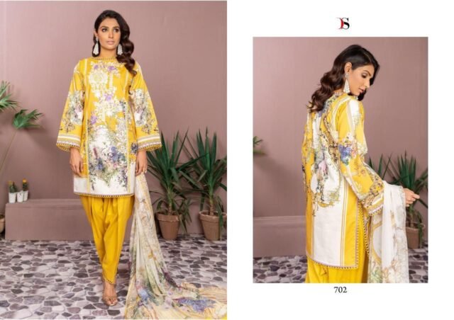 Pasmina suit Firdous-9 Pasmina Sholl Dupatta by DEEPSY SUITS