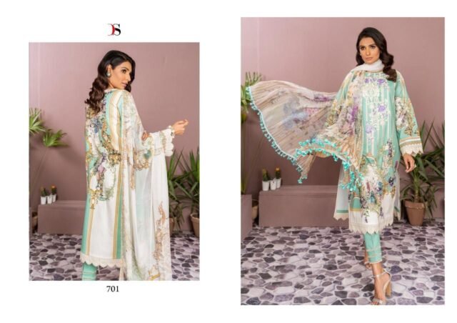 Pasmina suit Firdous-9 Pasmina Sholl Dupatta by DEEPSY SUITS