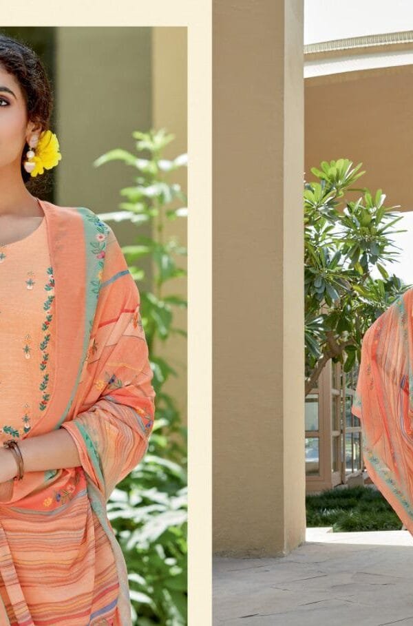 Pink Mirror Crayons Ladies Readymade Dress