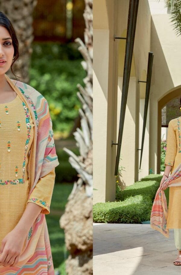 Pink Mirror Crayons Ladies Readymade Dress