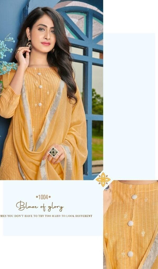 Pink Mirror Mint Ladies Readymade Suit