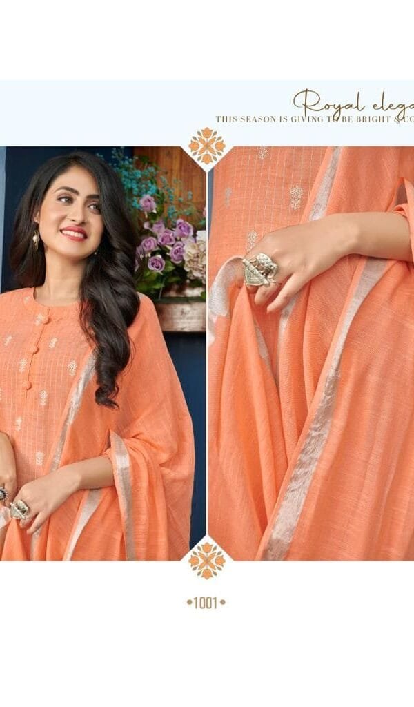 Pink Mirror Mint Ladies Readymade Suit