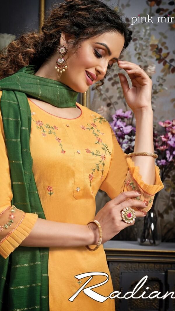 Pink MirrorRadiant Ladies Suit Readymade