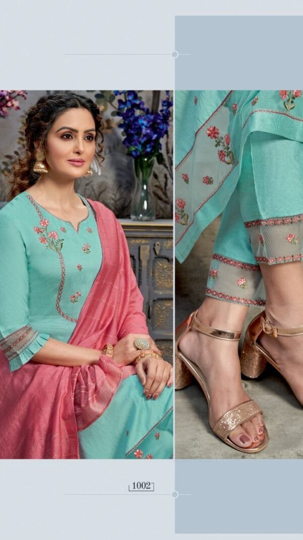 Pink MirrorRadiant Ladies Suit Readymade